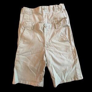 Nautica boys' flat front stretch waist short 10 Husky